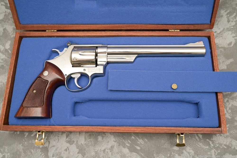 S&W 29-2 8-3/8" .44 MAG NICKEL 99% FULL TARGET-img-3