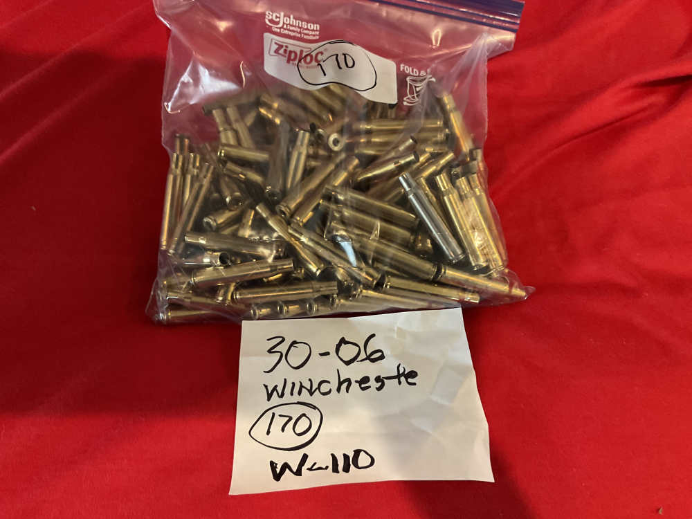 Winchester 30-06 brass - 170 count-img-0