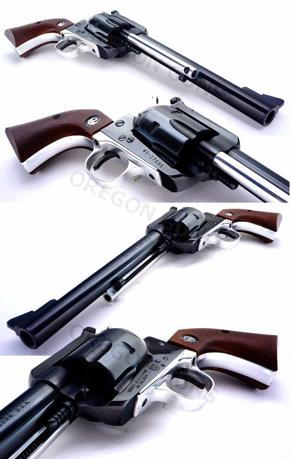 RUGER OLD MOD BLACKHAWK 45 ACP/45 COLT CONV 3-SCREW MFG 1972 C&R OK BKH45-img-3