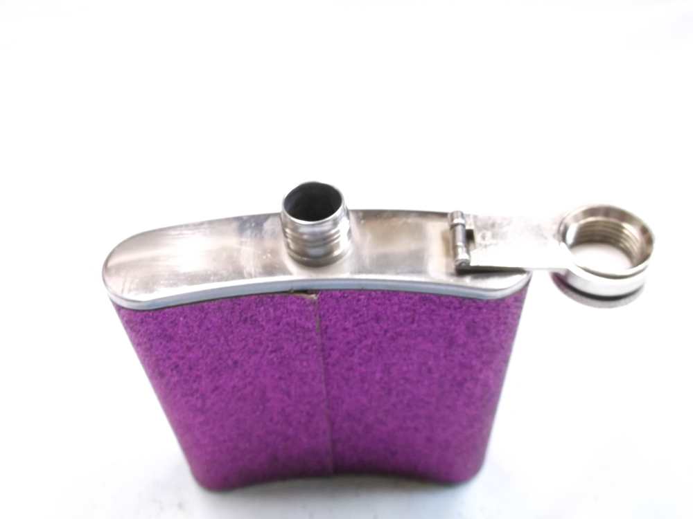 WATER OR WHISKY FLASK GOOD TO DRINK OUT OF. OR DISPLAY ITEM 6oz. -img-2