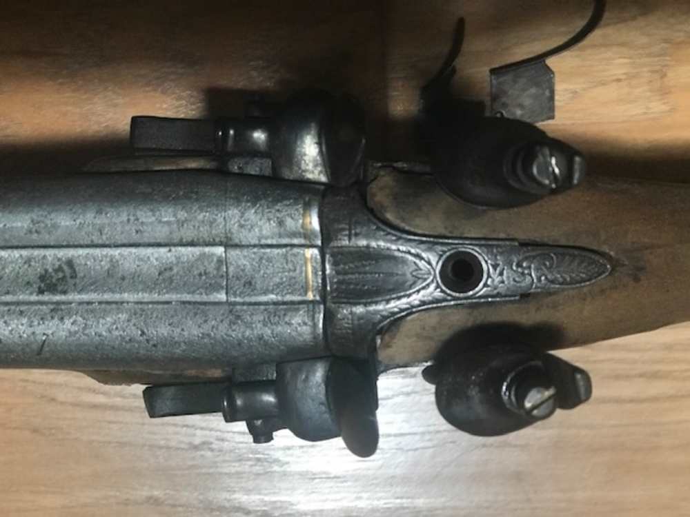 12Ga. Double Barrel Flintlock shotgun PROJECT-img-4