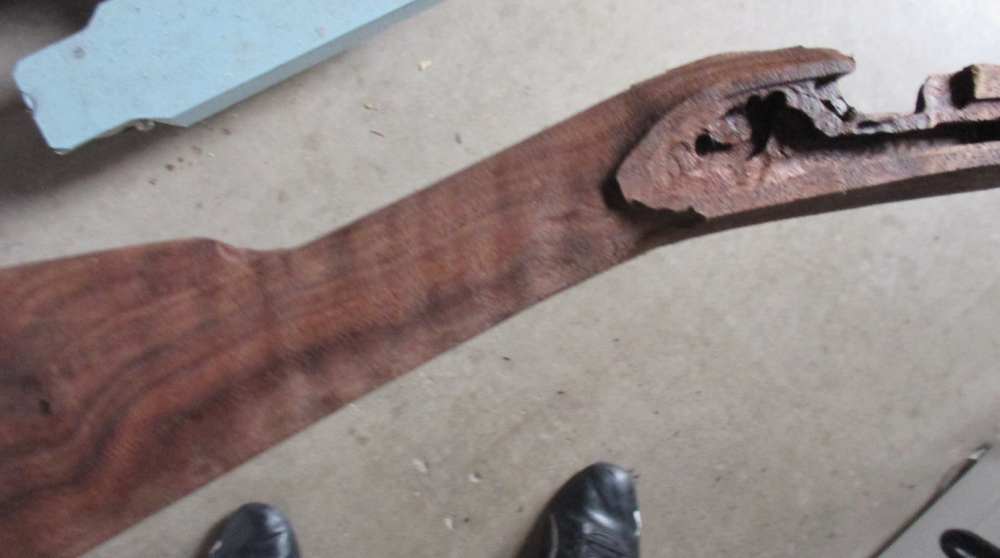 12Ga. Double Barrel Flintlock shotgun PROJECT-img-13