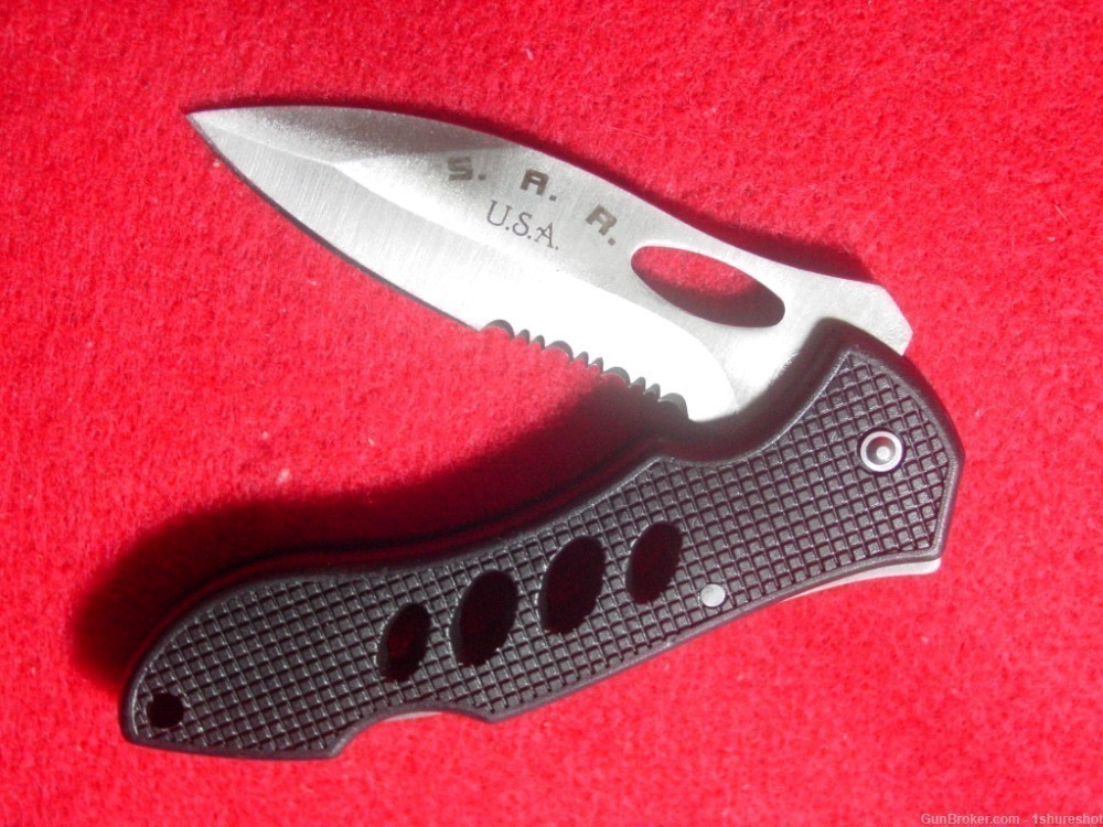 Search & Rescue Tactical Folding Lock back Pocket Hunting Knife-img-1