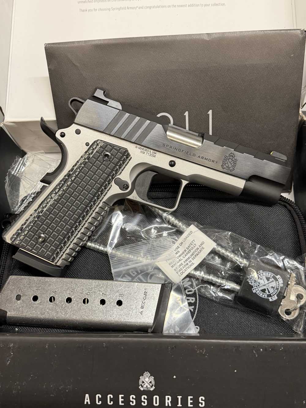 Springfield 1911 Emissary. - USED (EXCELLENT)-img-3