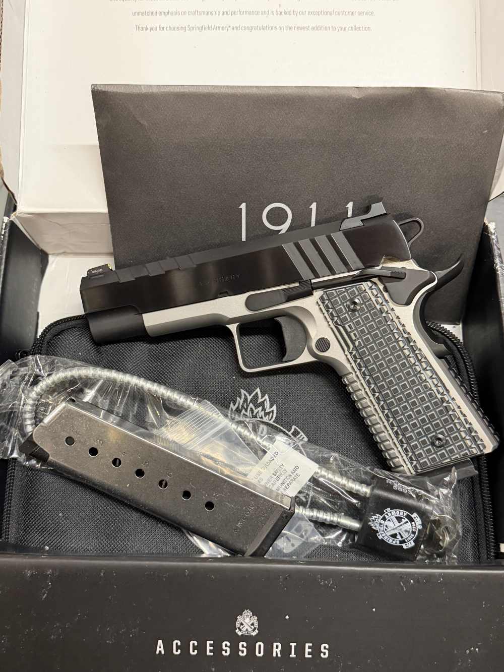 Springfield 1911 Emissary. - USED (EXCELLENT)-img-2