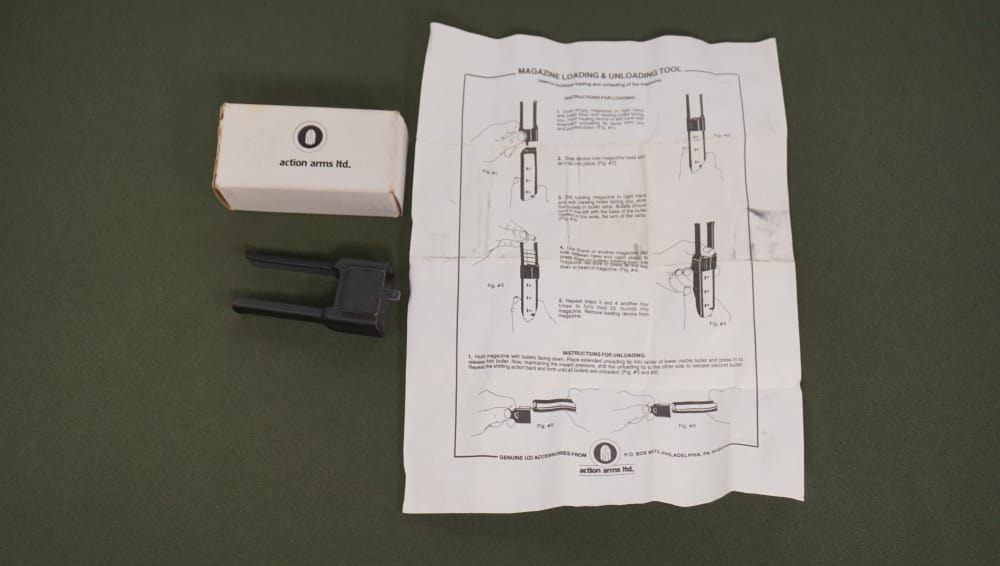 Action Arms UZI Magazine Loader w/ Box and Instruction Sheet – Unused-img-0