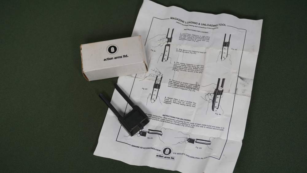 Action Arms UZI Magazine Loader w/ Box and Instruction Sheet – Unused-img-6