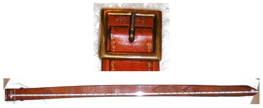 SD Myres Original Vintage Border Patrol Holster & River Belt-img-5