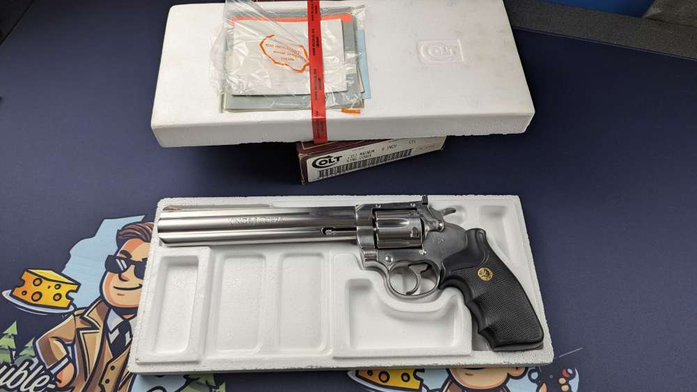 Colt King Cobra 8" Stainless .357 Mag – Original STS Package | 90's MFG-img-3
