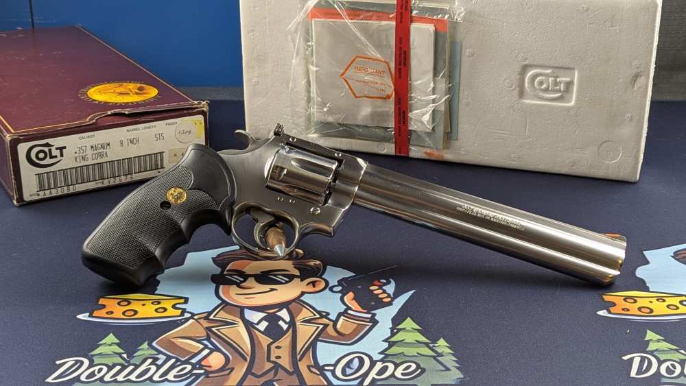 Colt King Cobra 8" Stainless .357 Mag – Original STS Package | 90's MFG-img-0
