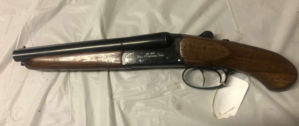 New Model Auto & Burglar Double Barrel 20 Gauge AOW by Denny's Guns -img-0