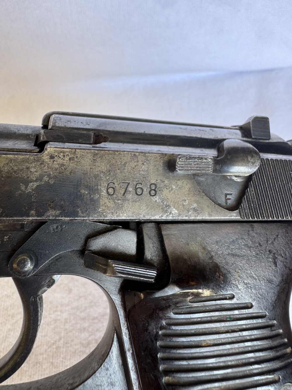 Very Rare Walther P.38 Code 480 Semi-Auto Pistol (War Trophy)-img-11