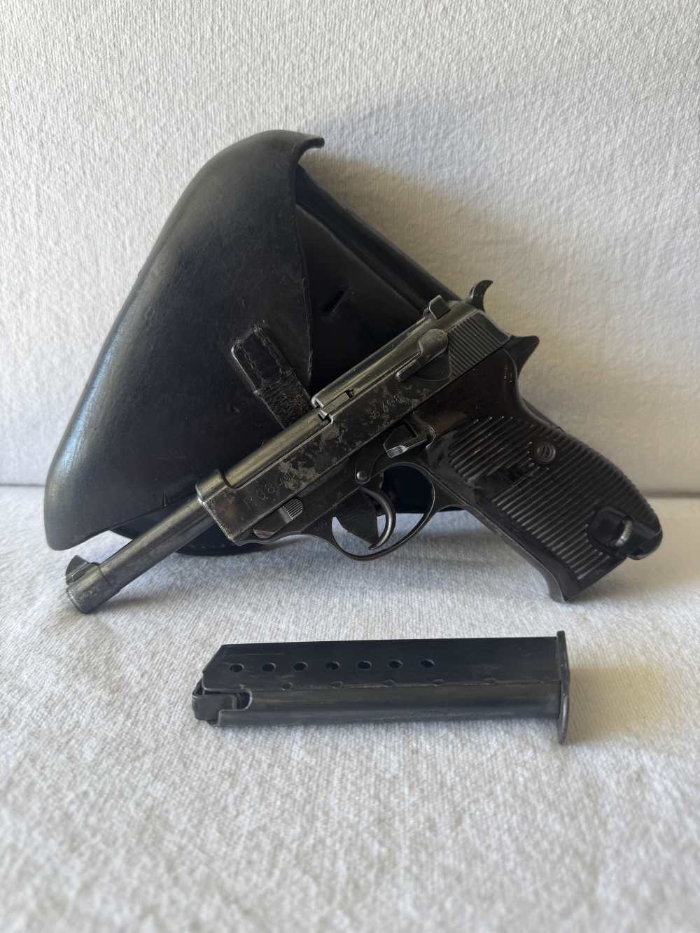 Very Rare Walther P.38 Code 480 Semi-Auto Pistol (War Trophy)-img-0