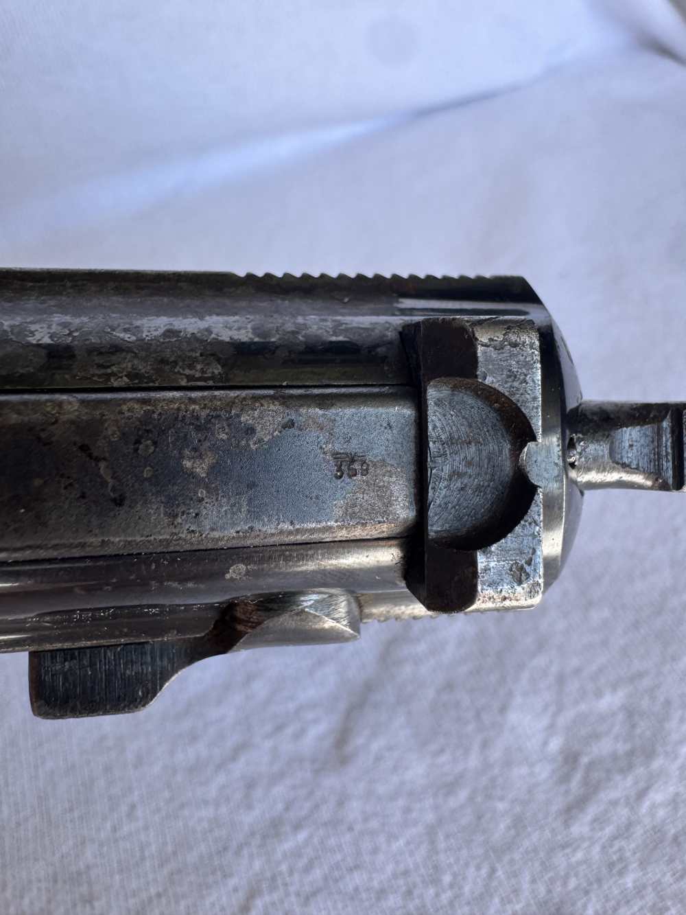 Very Rare Walther P.38 Code 480 Semi-Auto Pistol (War Trophy)-img-15
