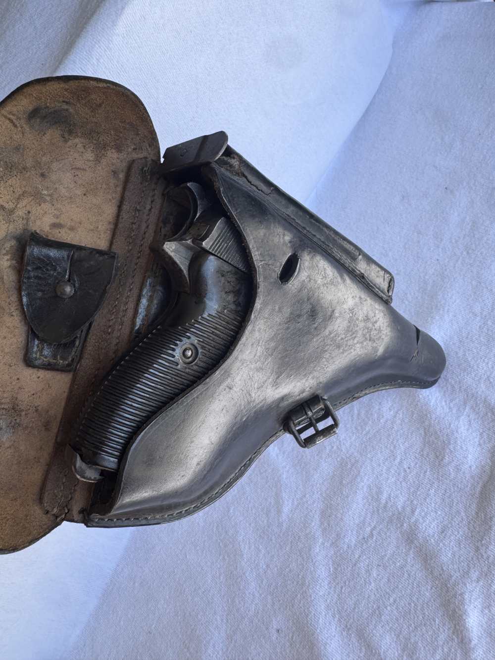 Very Rare Walther P.38 Code 480 Semi-Auto Pistol (War Trophy)-img-23