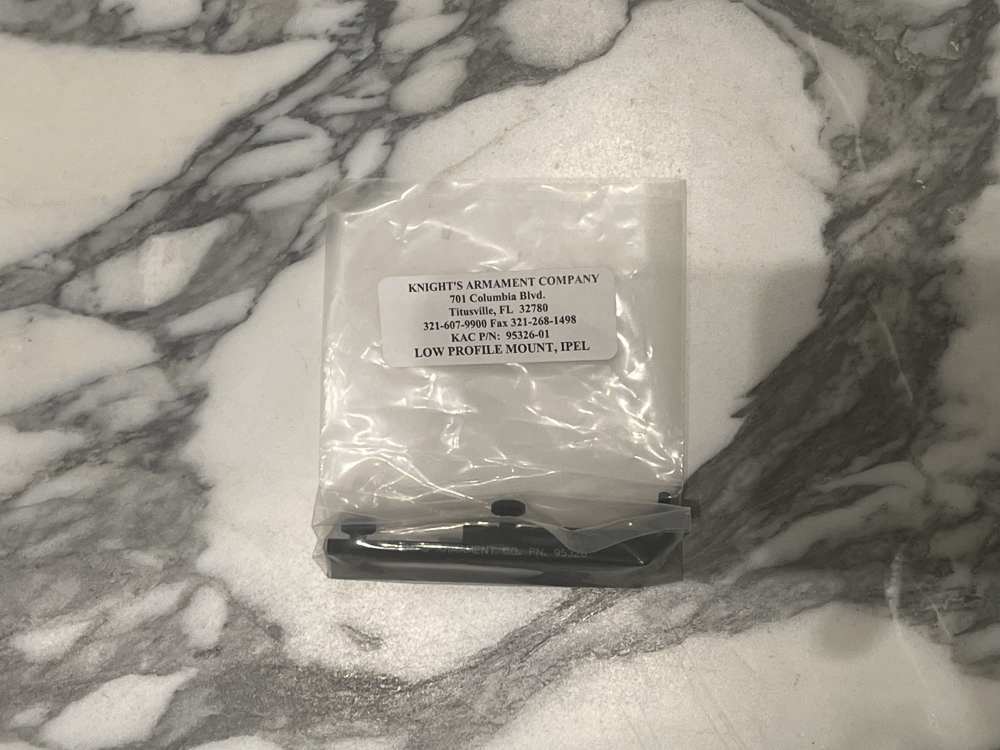 KAC NOS Low Profile Mount Ipel PEQ/2 PN 95326-01 PEQ 2 Knights Armament-img-0