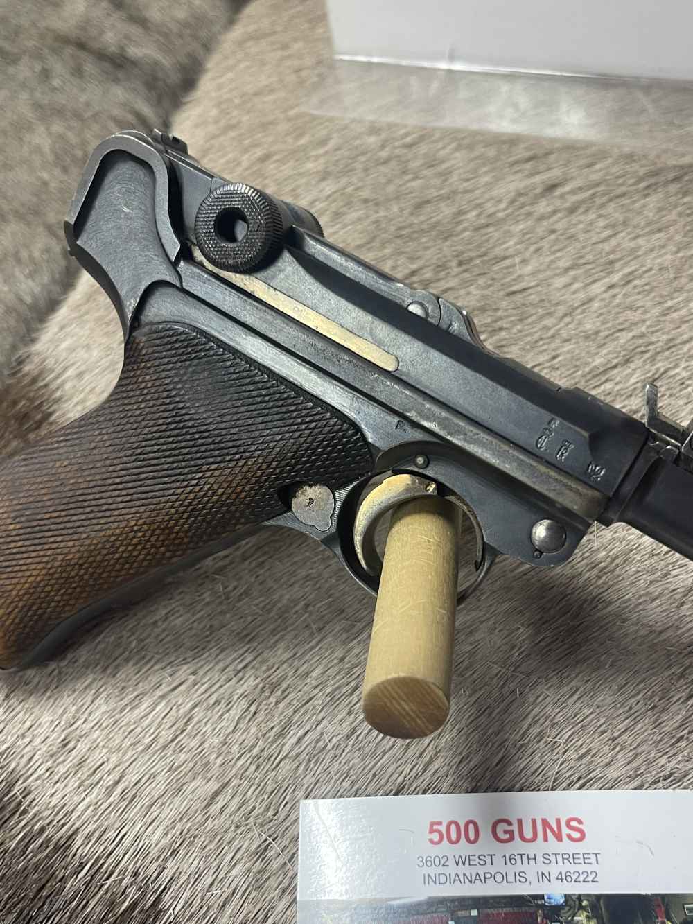 WWI Erfurt 1911 Date Artillery Luger 9mm C&R Pistol -img-20