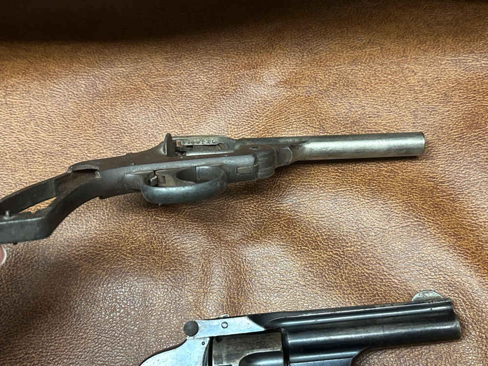 Two H&R Top Break 38 sw Revolvers-img-4