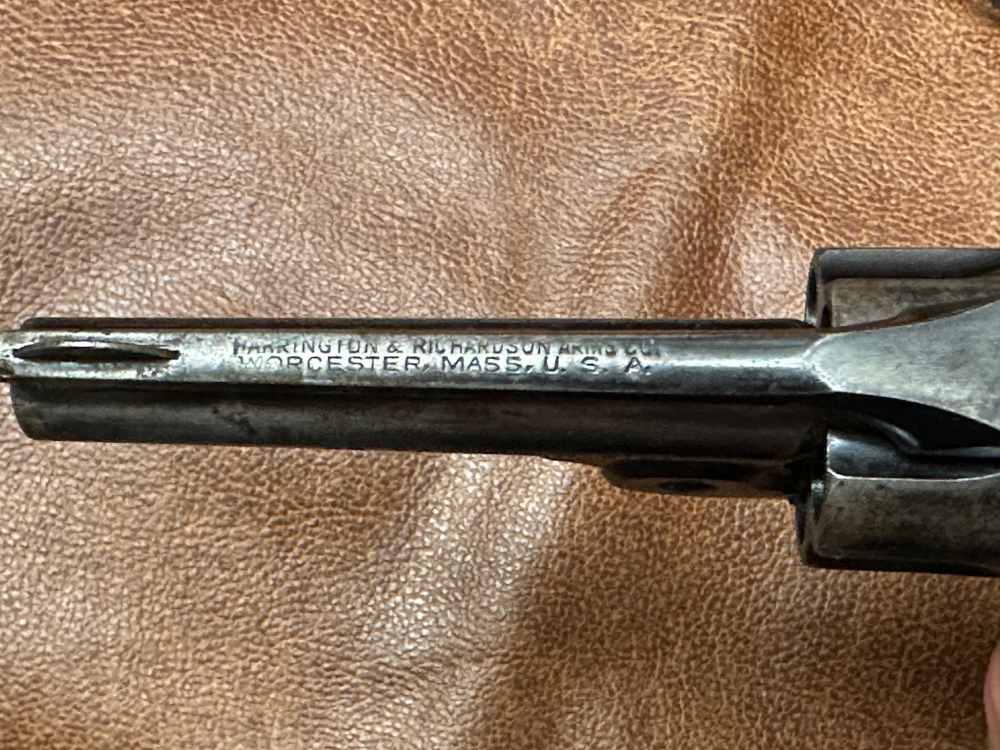 Two H&R Top Break 38 sw Revolvers-img-1