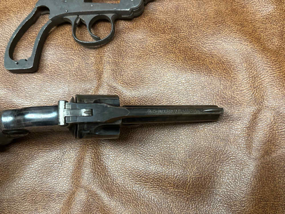 Two H&R Top Break 38 sw Revolvers-img-6