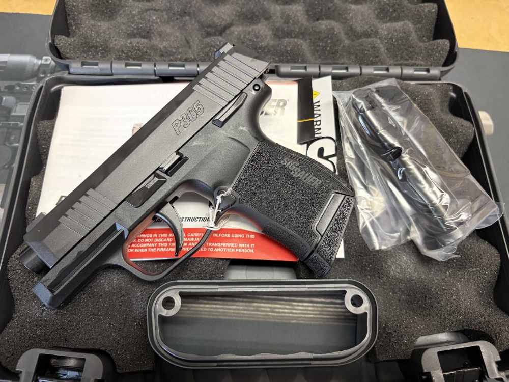 Sig Sauer P365 9mm 10+1 Xray Night Sights Manual Safety-img-0