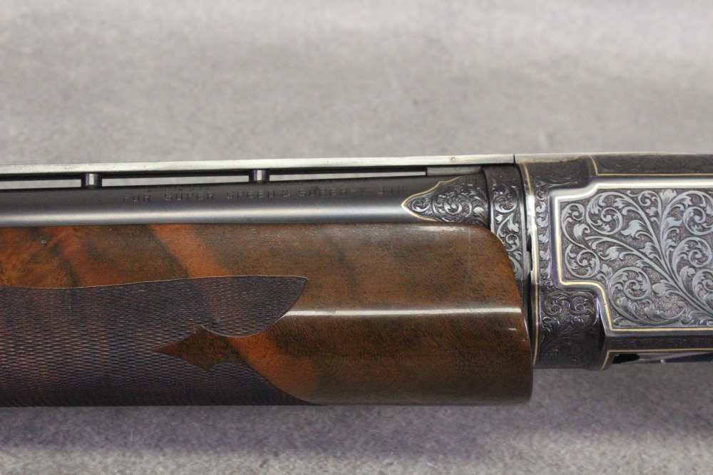 Winchester 12 Heavy Duck Pigeon 12 GA - Mfg 1953 - Engraved by L. Hopewell-img-19