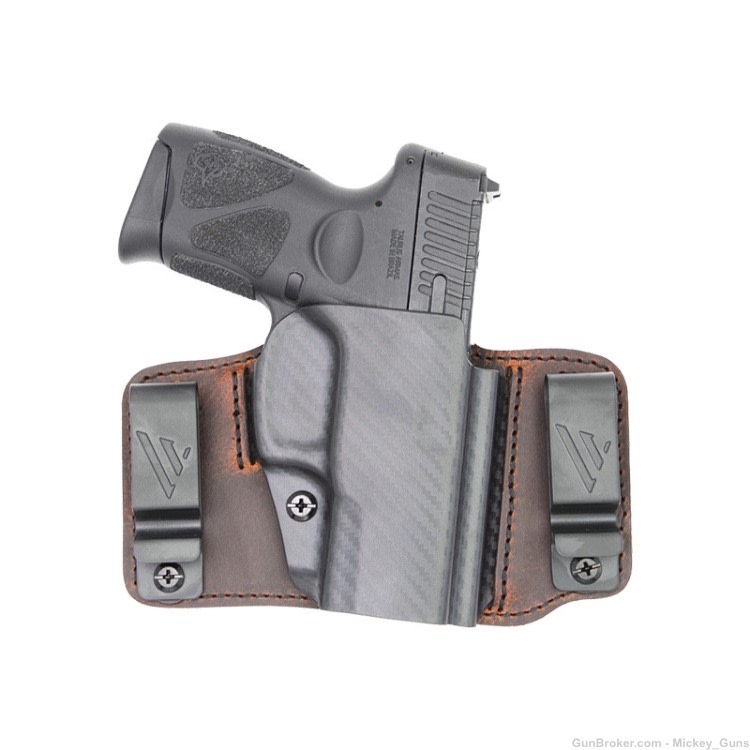 Versacarry Insurgent Holster, IWB/OWB, Right Hand, Leather/Polymer Hybrid-img-0