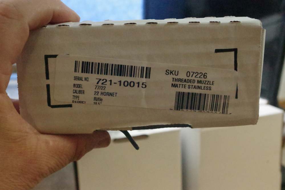 NIB RUGER 77/22 22 HORNET BOLT ACTION 18" 6+1 7226-img-2