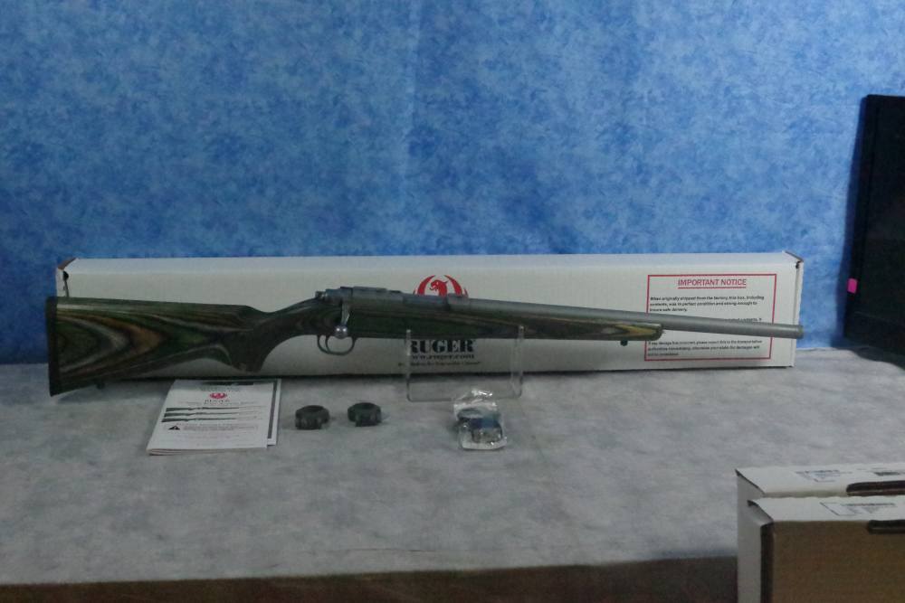 NIB RUGER 77/22 22 HORNET BOLT ACTION 18" 6+1 7226-img-0
