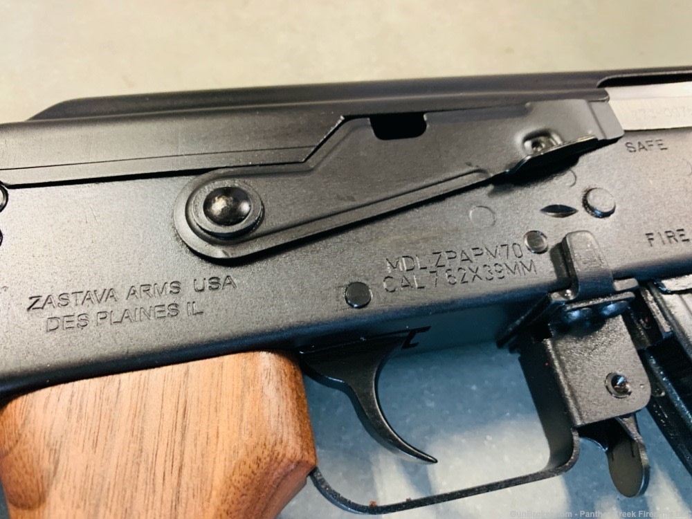 Zastava ZPAPM70 Dark Walnut AK47 AK-47 NIB  7.62x39mm-img-5