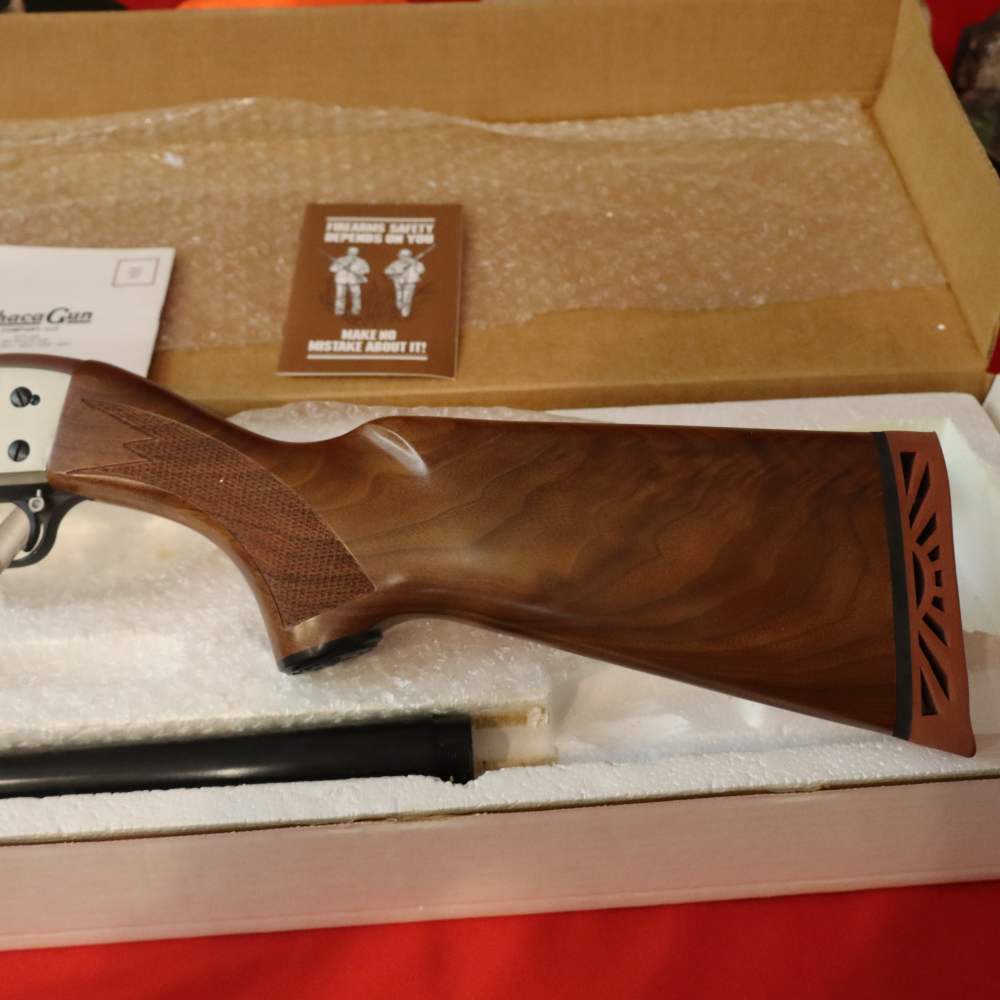 ITHACA Model 37 12ga. 2000 Supreme NWTF Grade Gold/SS/Blue -img-8