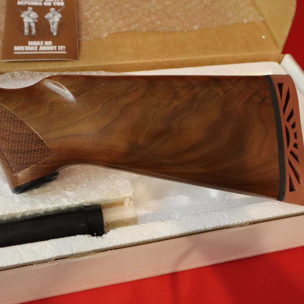 ITHACA Model 37 12ga. 2000 Supreme NWTF Grade Gold/SS/Blue -img-15