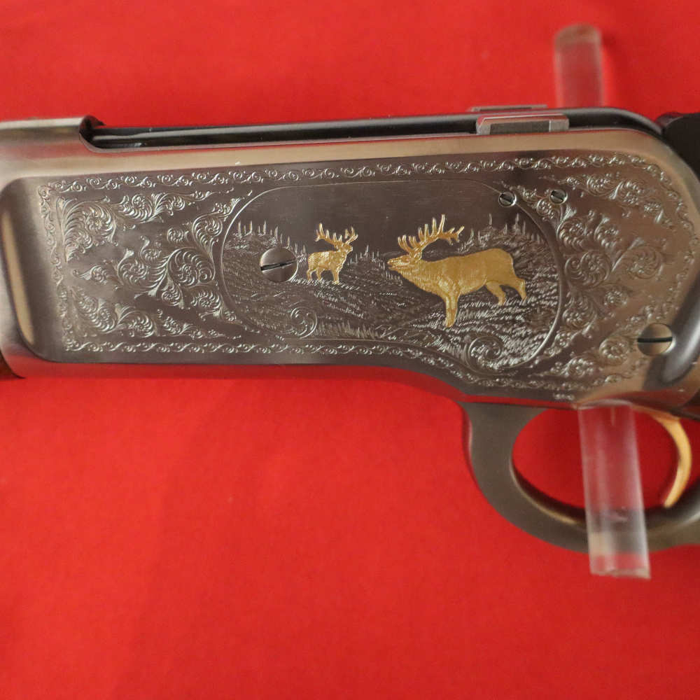 RARE Browning 71 High Grade Engraved .348 Win. Original Box NOS-img-12