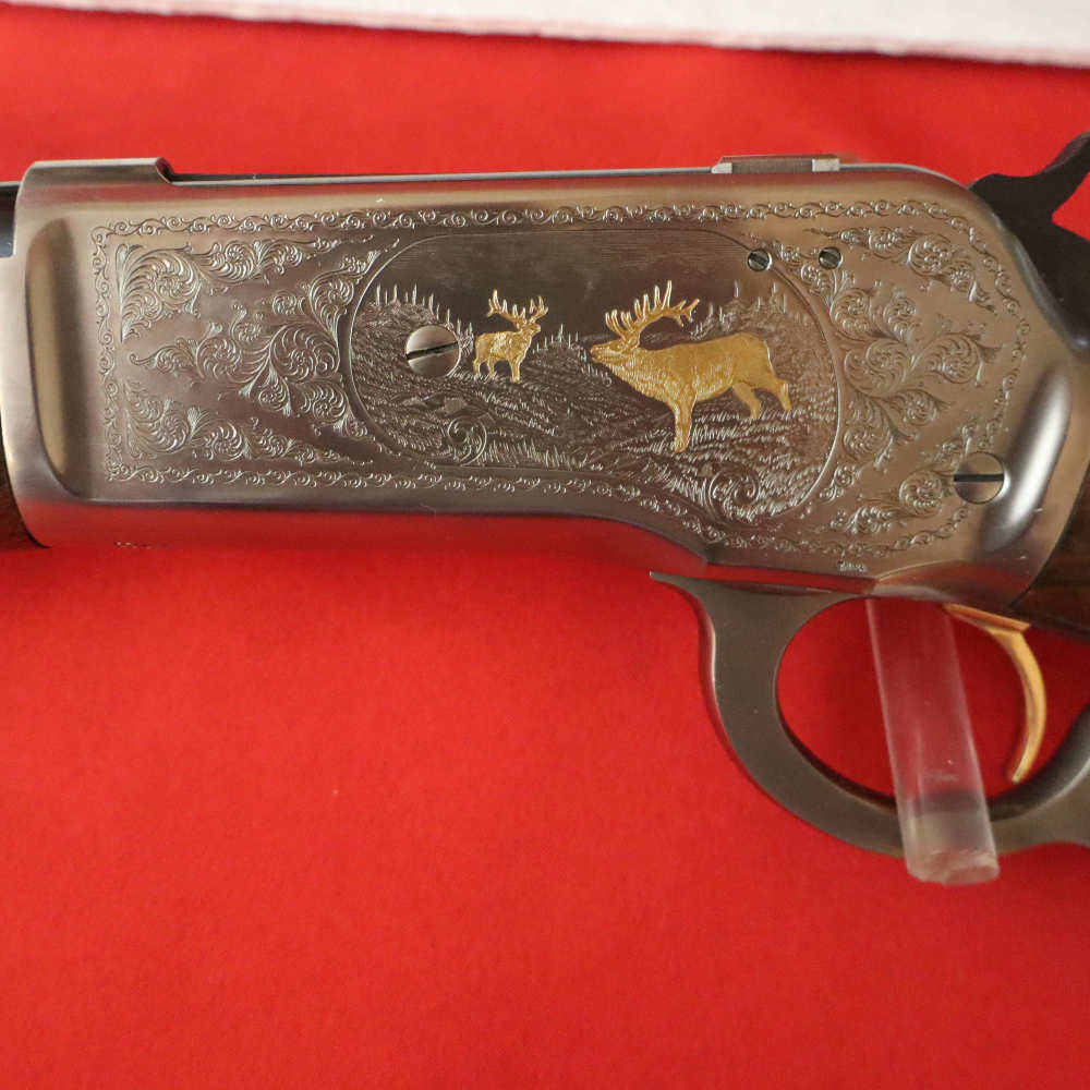 RARE Browning 71 High Grade Engraved .348 Win. Original Box NOS-img-13