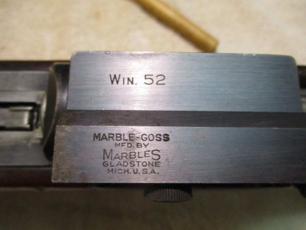 Winchester Model 52 Competition Target Rifle with Custom Stock Work-img-52