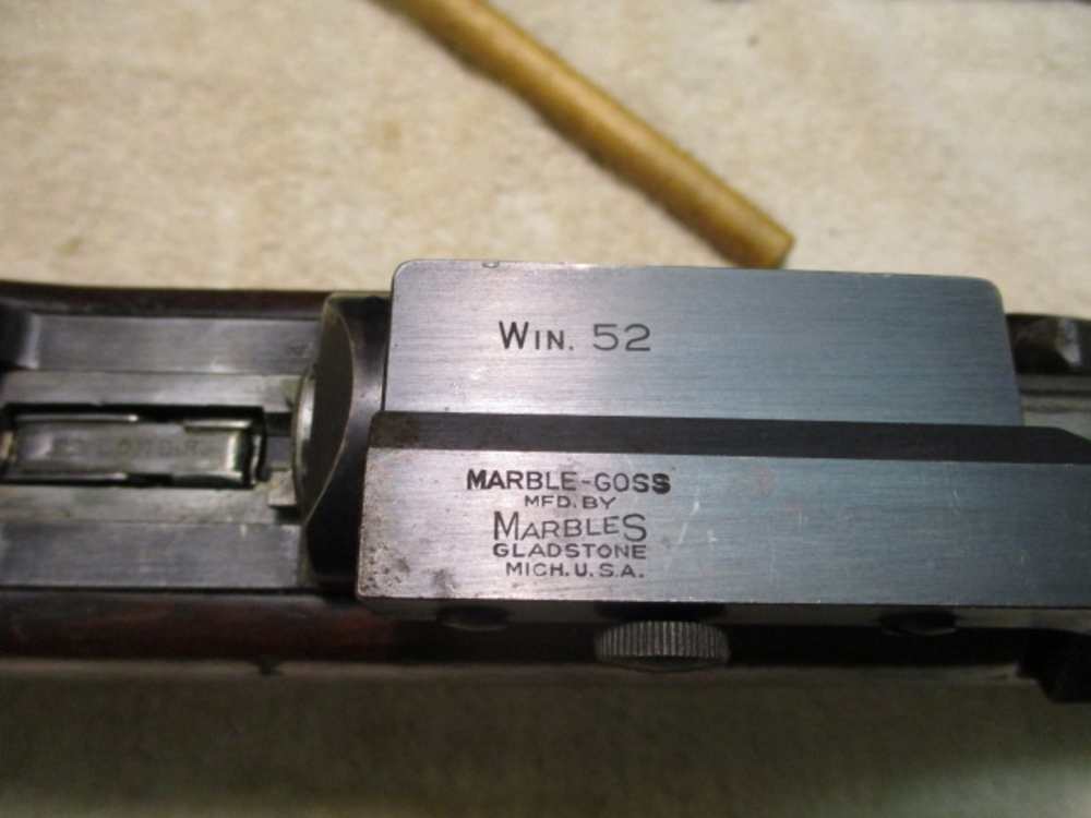 Winchester Model 52 Competition Target Rifle with Custom Stock Work-img-53
