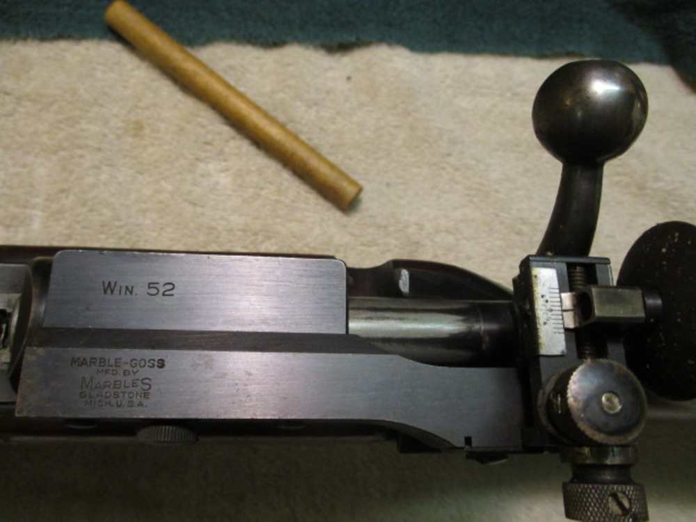 Winchester Model 52 Competition Target Rifle with Custom Stock Work-img-51