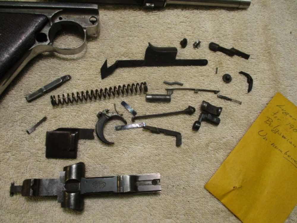 German Lugar Semi - Auto Pistol Perhaps American Eagle Type-img-10