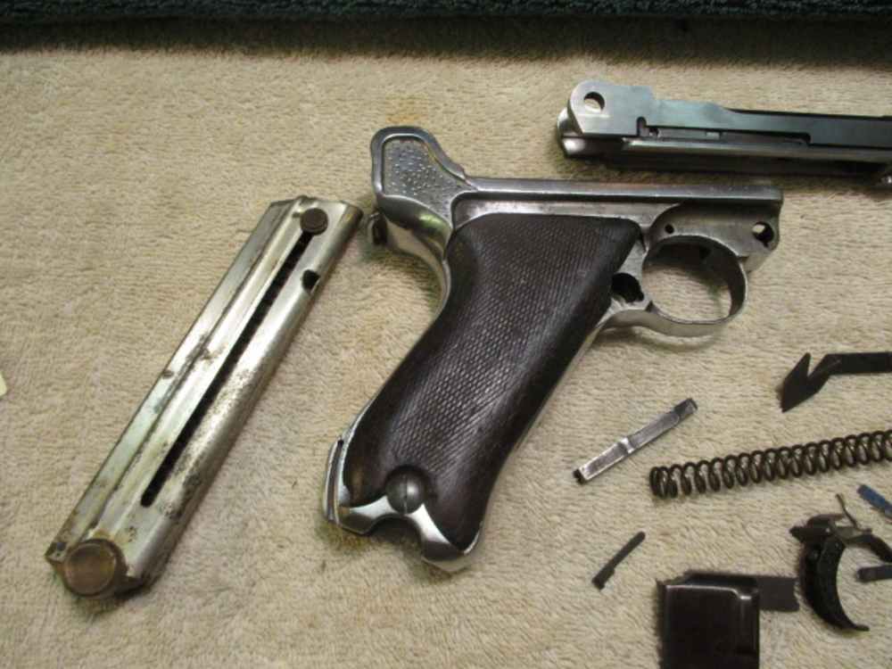 German Lugar Semi - Auto Pistol Perhaps American Eagle Type-img-5