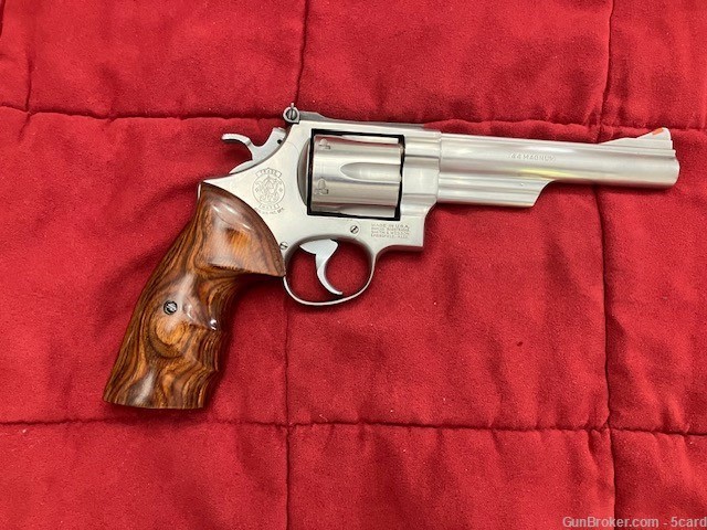 Custom S&W N ame Squarre But Cocobolo Combat style Grips-img-3