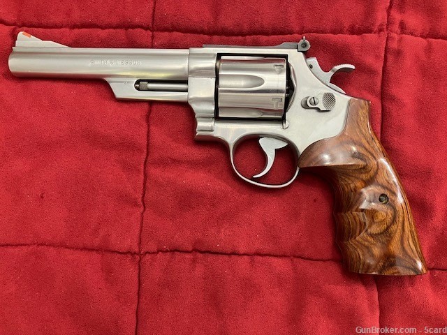 Custom S&W N ame Squarre But Cocobolo Combat style Grips-img-0