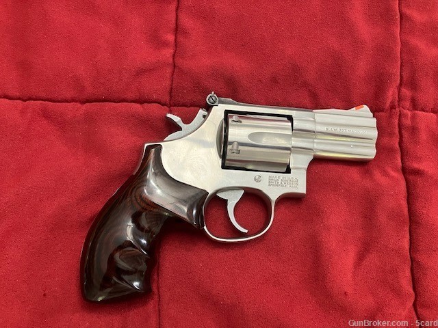 S&W Custom K&L Frame Combat Round Butt Grips-img-0