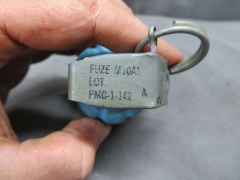 WWII-KOREAN WAR ERA US M21 PRACTICE TRAINING GRENADE-NICE PAINT-img-7