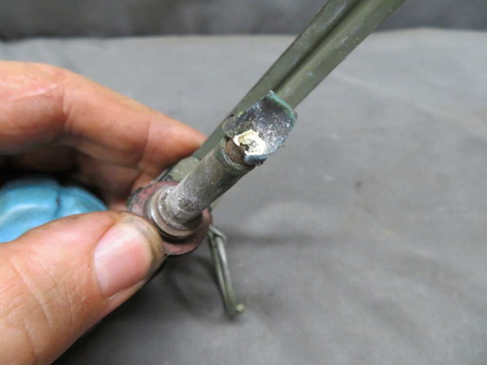 WWII-KOREAN WAR ERA US M21 PRACTICE TRAINING GRENADE-NICE PAINT-img-9