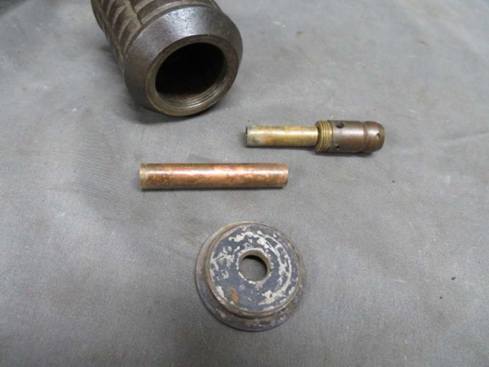 WWII JAPANESE TYPE 91 HAND GRENADE / KNEE MORTAR ROUND-ORIGINAL-SCARCE-img-10