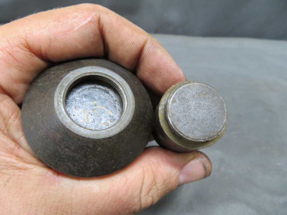 WWII JAPANESE TYPE 91 HAND GRENADE / KNEE MORTAR ROUND-ORIGINAL-SCARCE-img-5