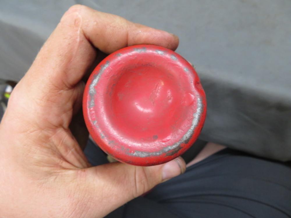 WWII GERMAN M24 TRAINING STICK GRENADE-NICE PAINT & MARKINGS-img-6
