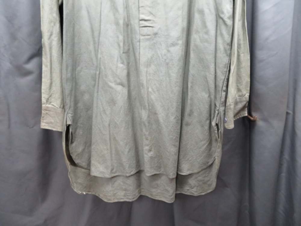 WWII GERMAN ARMY PULL OVER SERVICE SHIRT-ORIGINAL-img-2