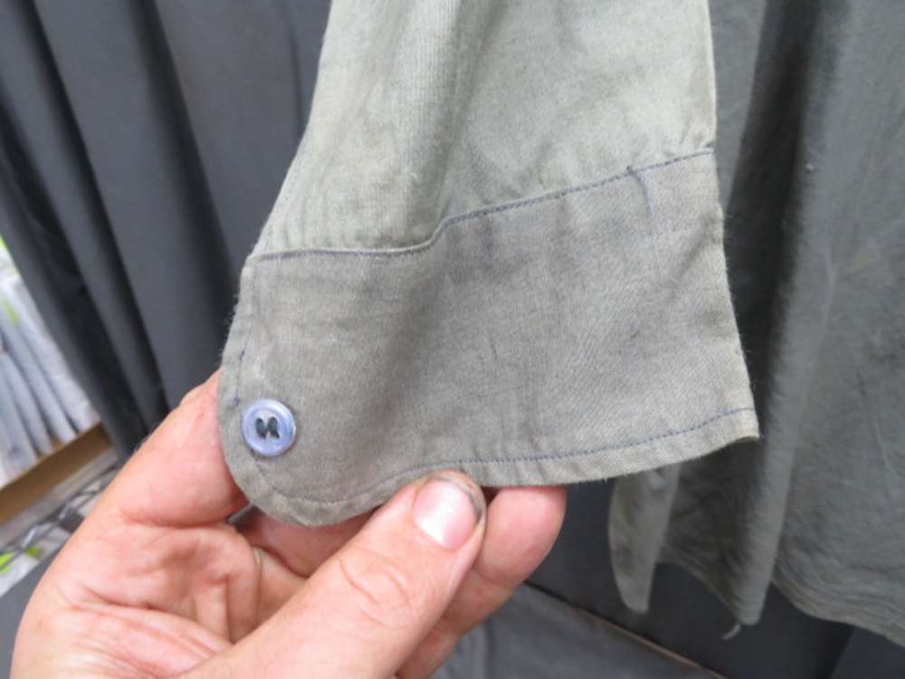 WWII GERMAN ARMY PULL OVER SERVICE SHIRT-ORIGINAL-img-8