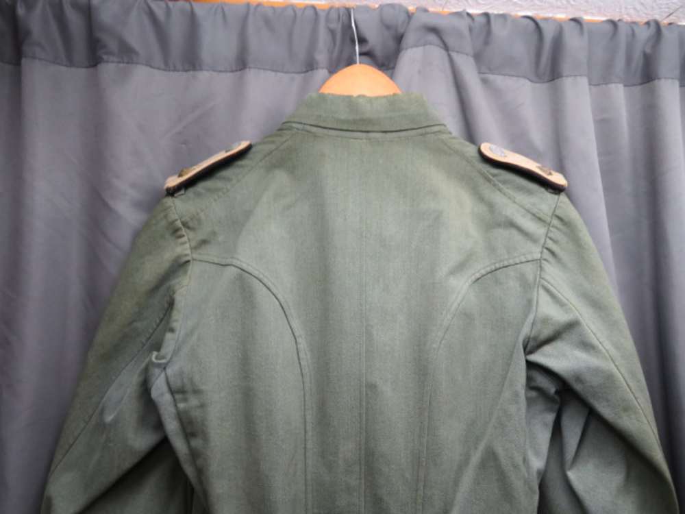 WWII GERMAN OFFICER’S TAILORED TUNIC W/REPRODUCTION WAFFEN SS INSIGNIA-NICE-img-5